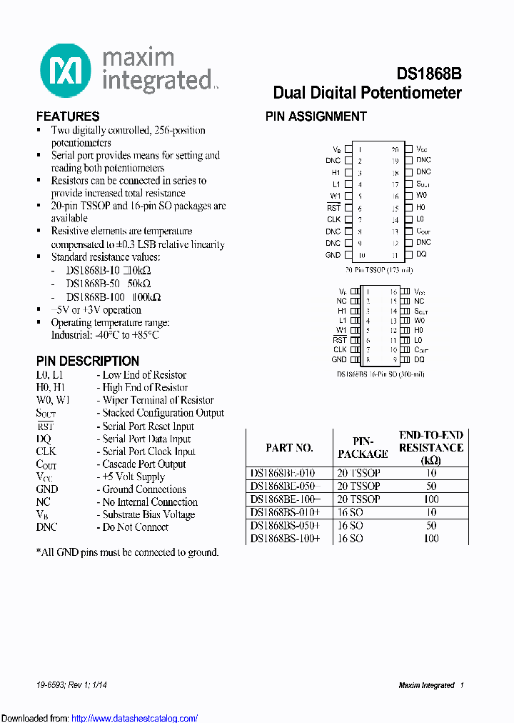 DS1868BE-100TR_9093614.PDF Datasheet