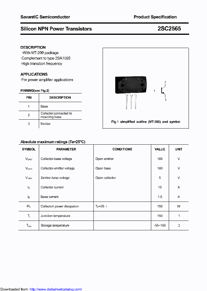 2SC2565_9093813.PDF Datasheet
