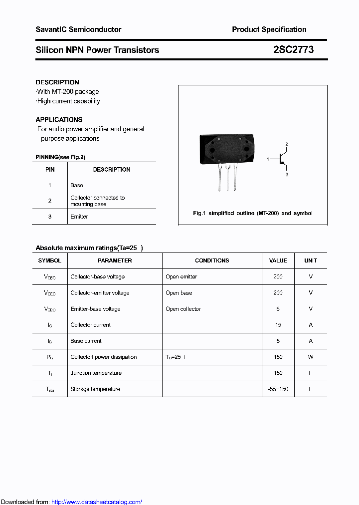 2SC2773_9093815.PDF Datasheet