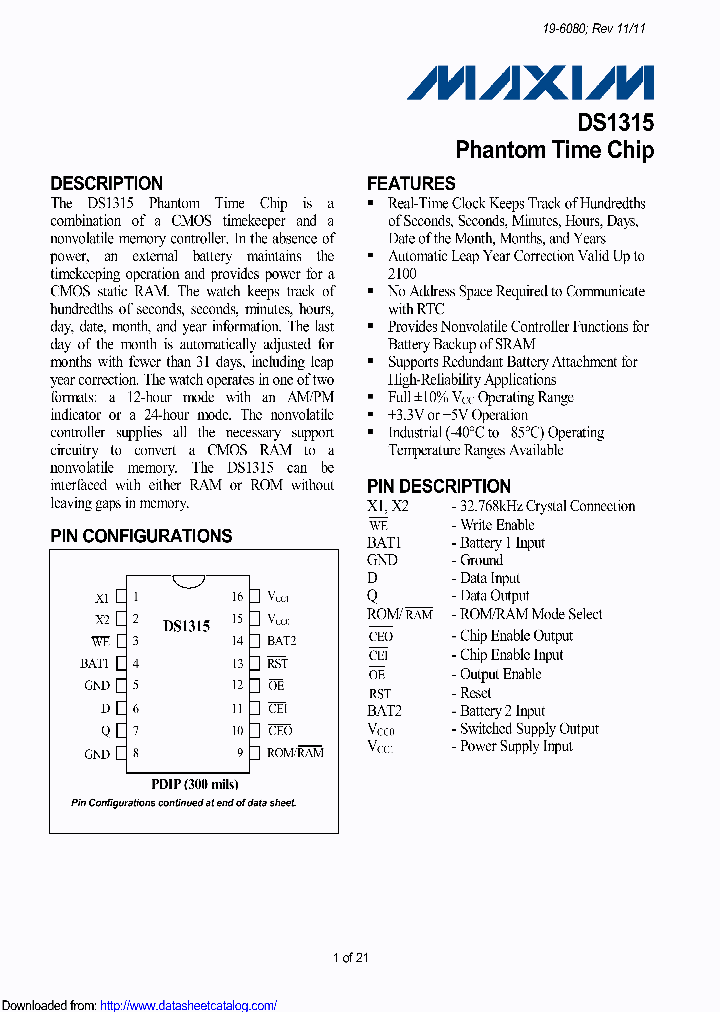 DS1315E-33_9094288.PDF Datasheet