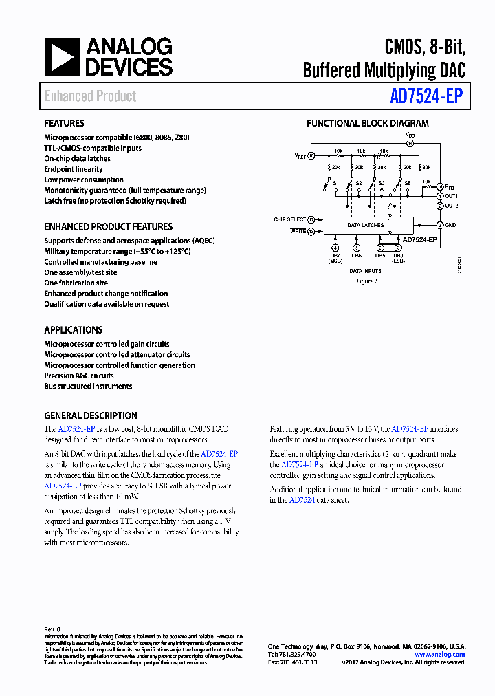 AD7524-EP_9095216.PDF Datasheet
