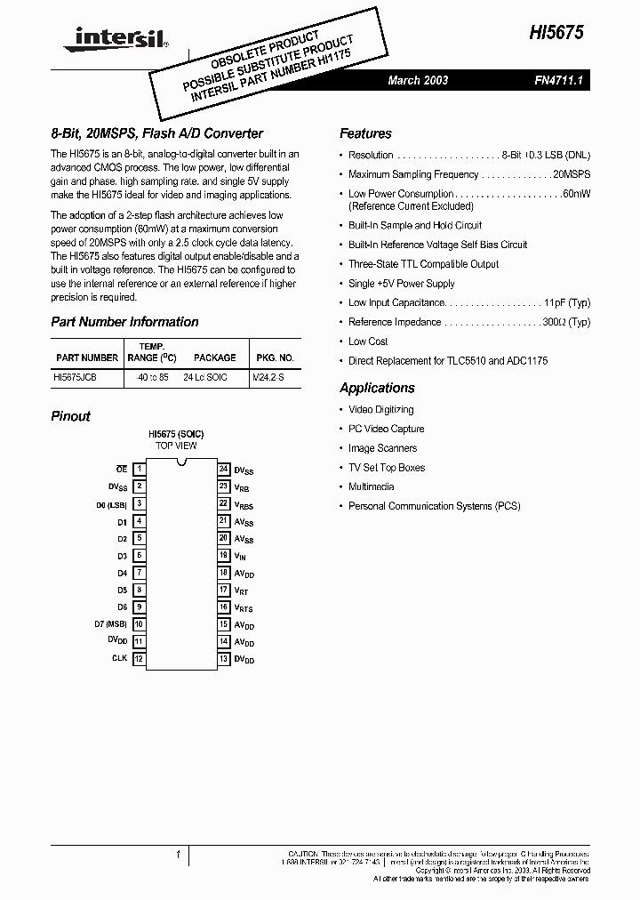 HI5675_9095618.PDF Datasheet