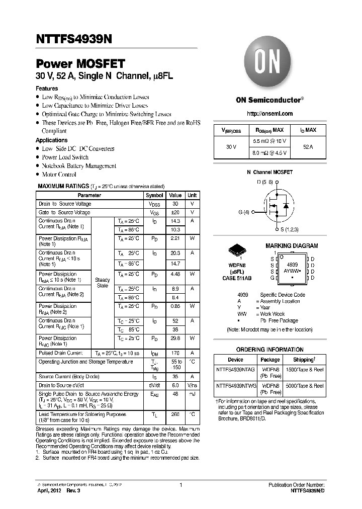 NTTFS4939N_9097247.PDF Datasheet