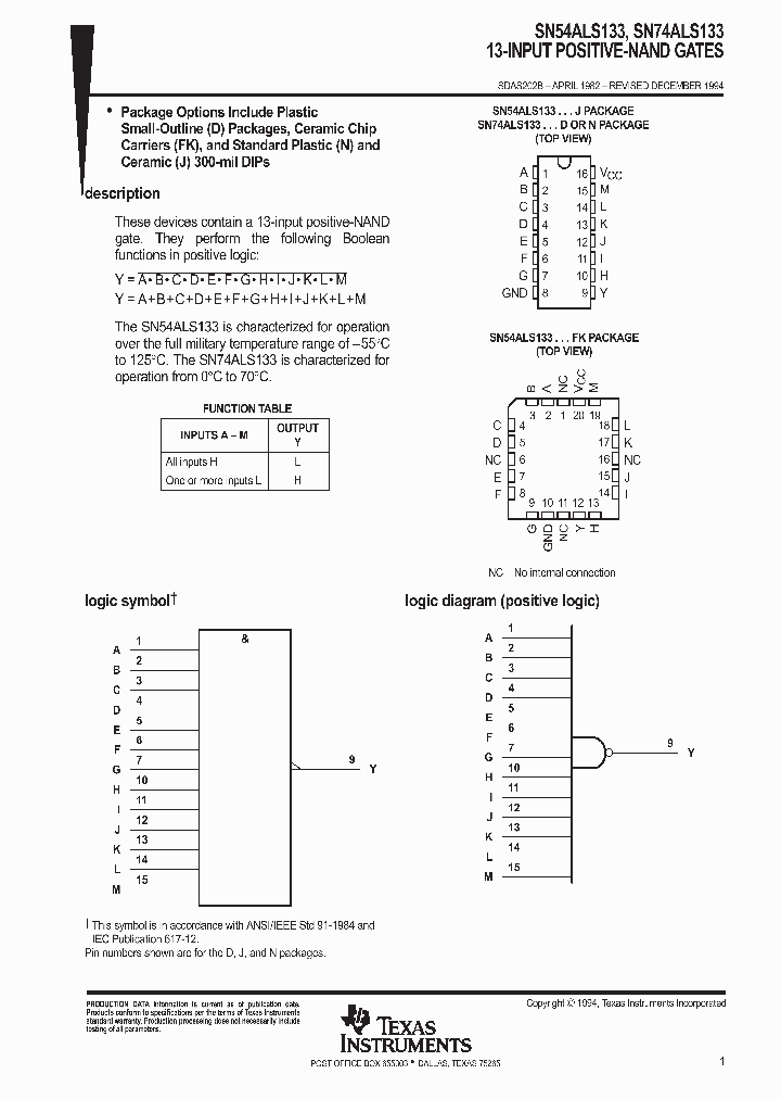 SN54ALS133_9097920.PDF Datasheet