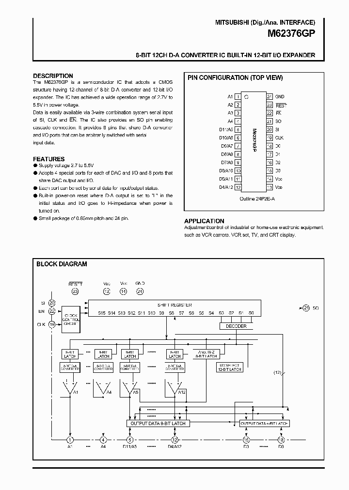 M62376GP_9098059.PDF Datasheet