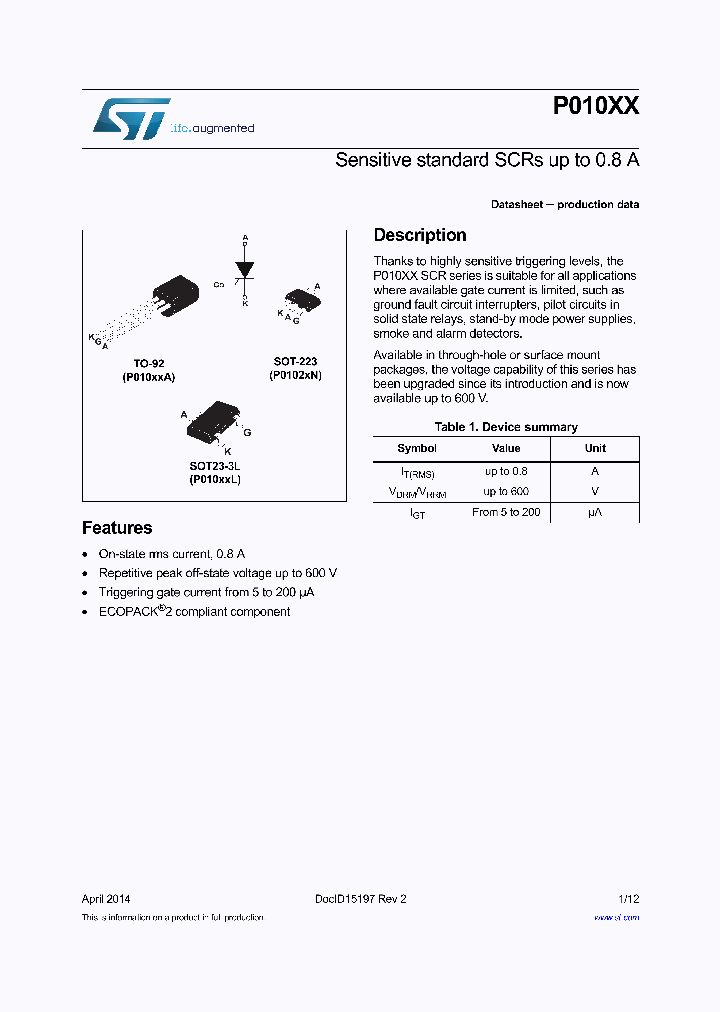 P0109DA-1AA3_9098133.PDF Datasheet