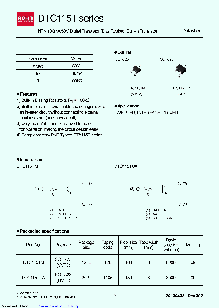 DTC115TM_9098878.PDF Datasheet