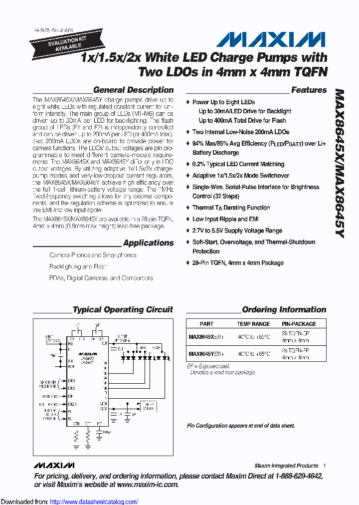 MAX8645YETI_9099191.PDF Datasheet