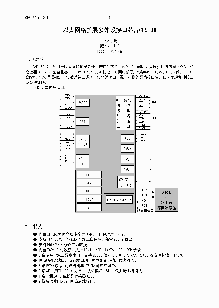 CH9130_9100469.PDF Datasheet