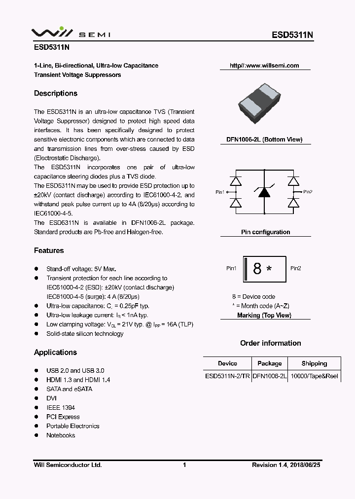 ESD5311N_9100566.PDF Datasheet