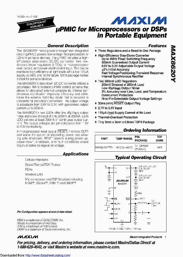 MAX8620YETD_9100698.PDF Datasheet