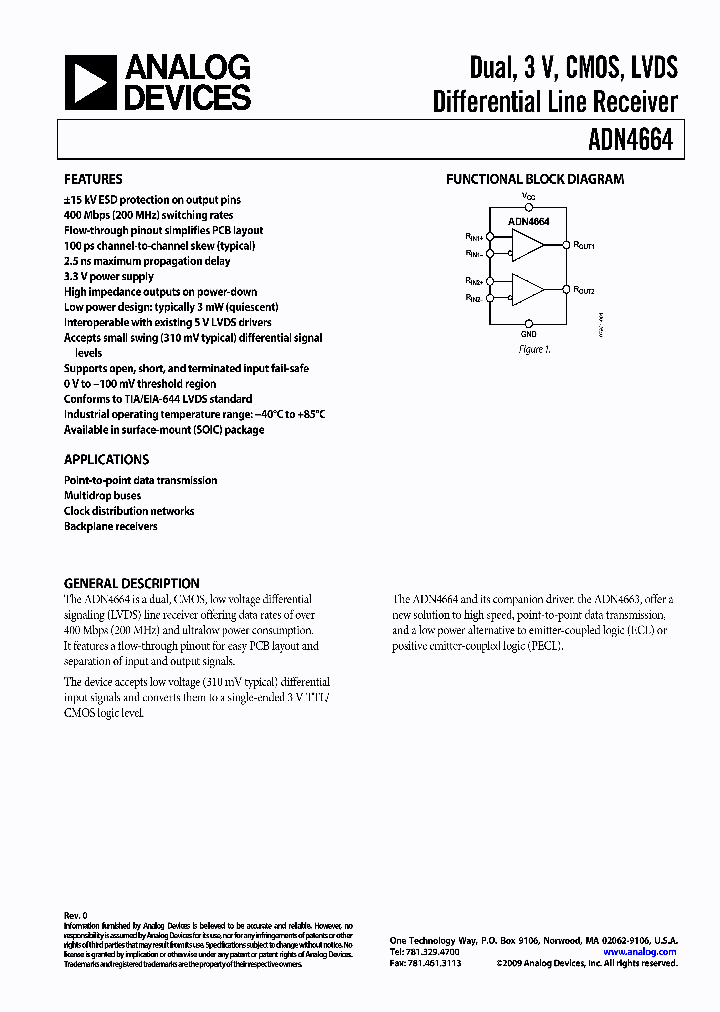 ADN4664_9100782.PDF Datasheet