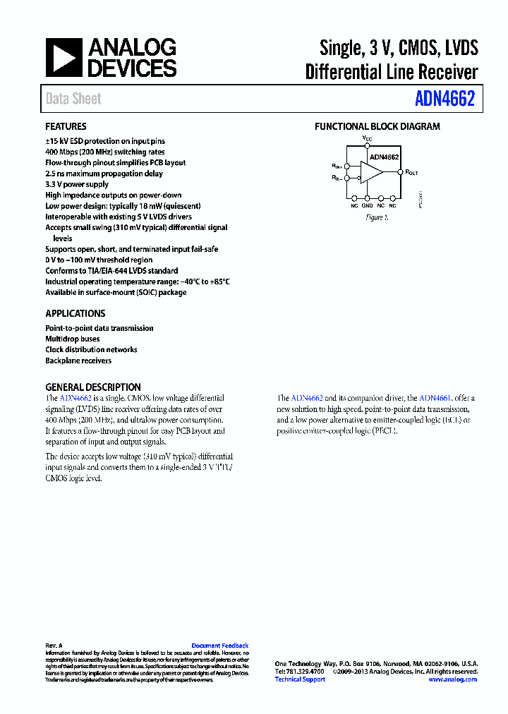 ADN4662_9100781.PDF Datasheet