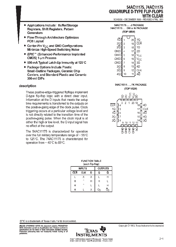 74AC11175DW_9101259.PDF Datasheet