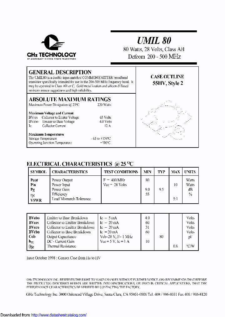 UMIL80_9101697.PDF Datasheet