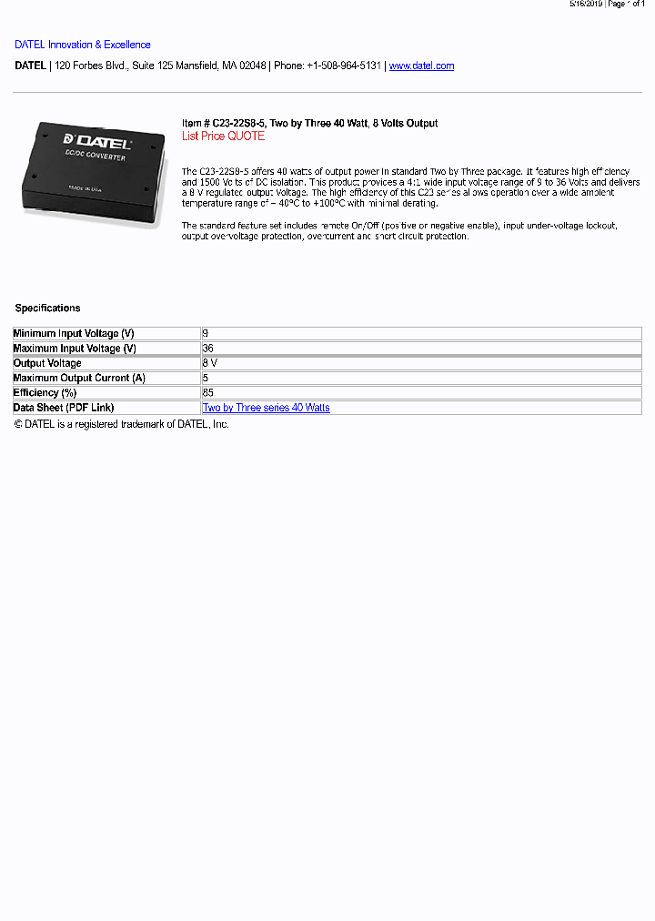 C23-22S8-5_9101936.PDF Datasheet