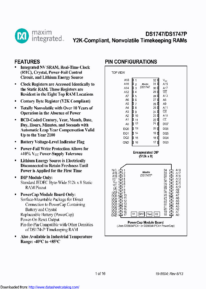 DS1747WP-C2_9102675.PDF Datasheet