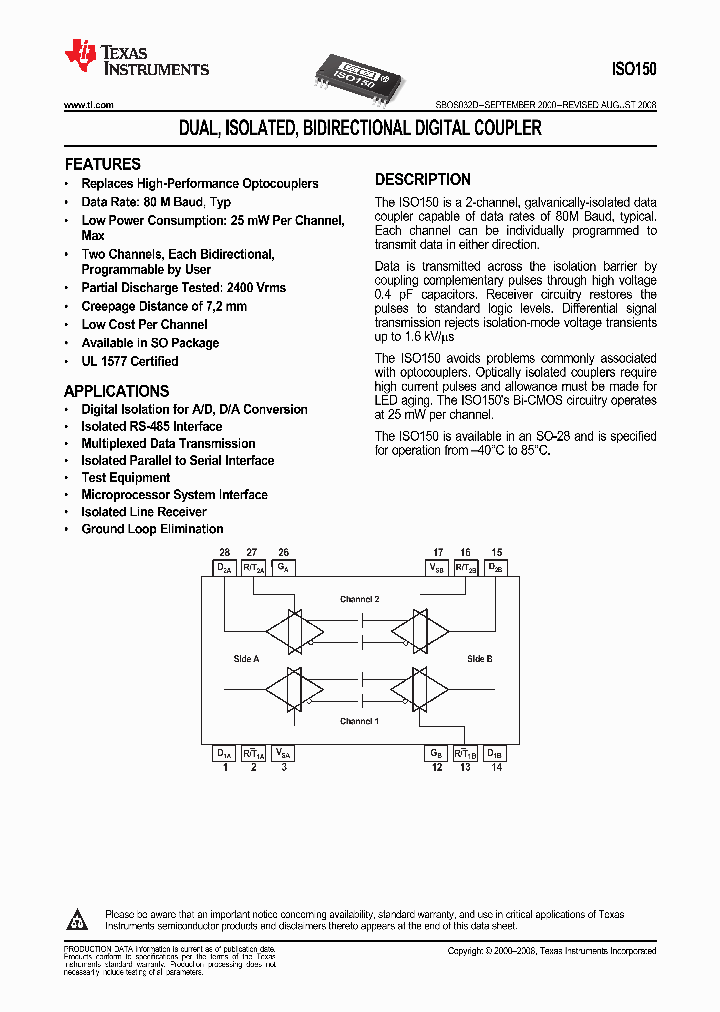 ISO150AUG4_9104188.PDF Datasheet