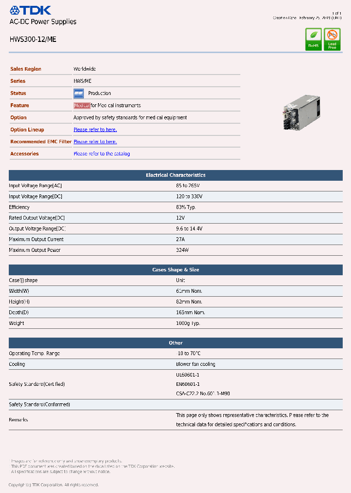 HWS300-12-ME_9105159.PDF Datasheet