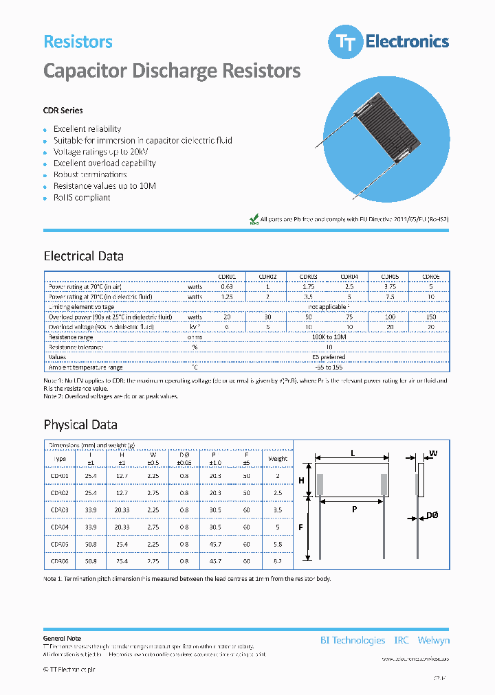 CDR01_9106468.PDF Datasheet