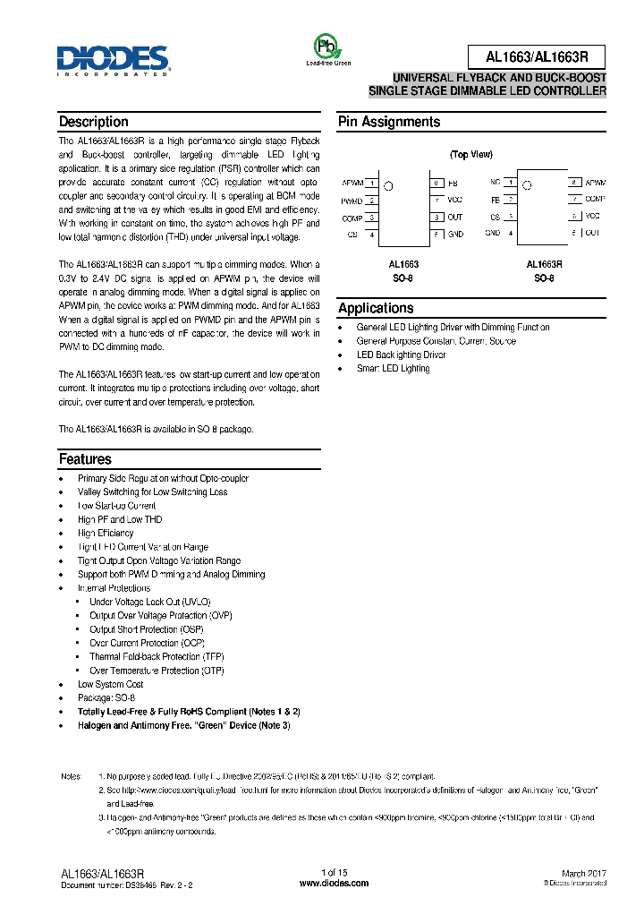 AL1663RS-13_9106470.PDF Datasheet