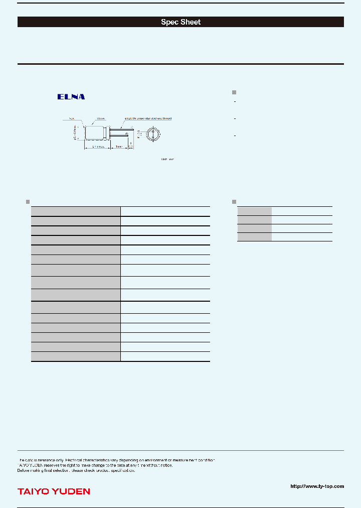 RHC-160V101MI6_9108750.PDF Datasheet