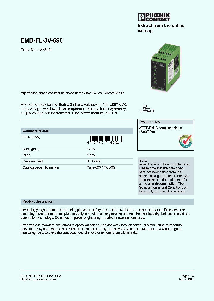 2885249_9109148.PDF Datasheet