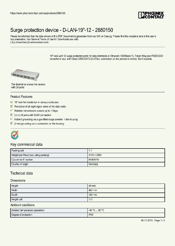 2880150_9109140.PDF Datasheet