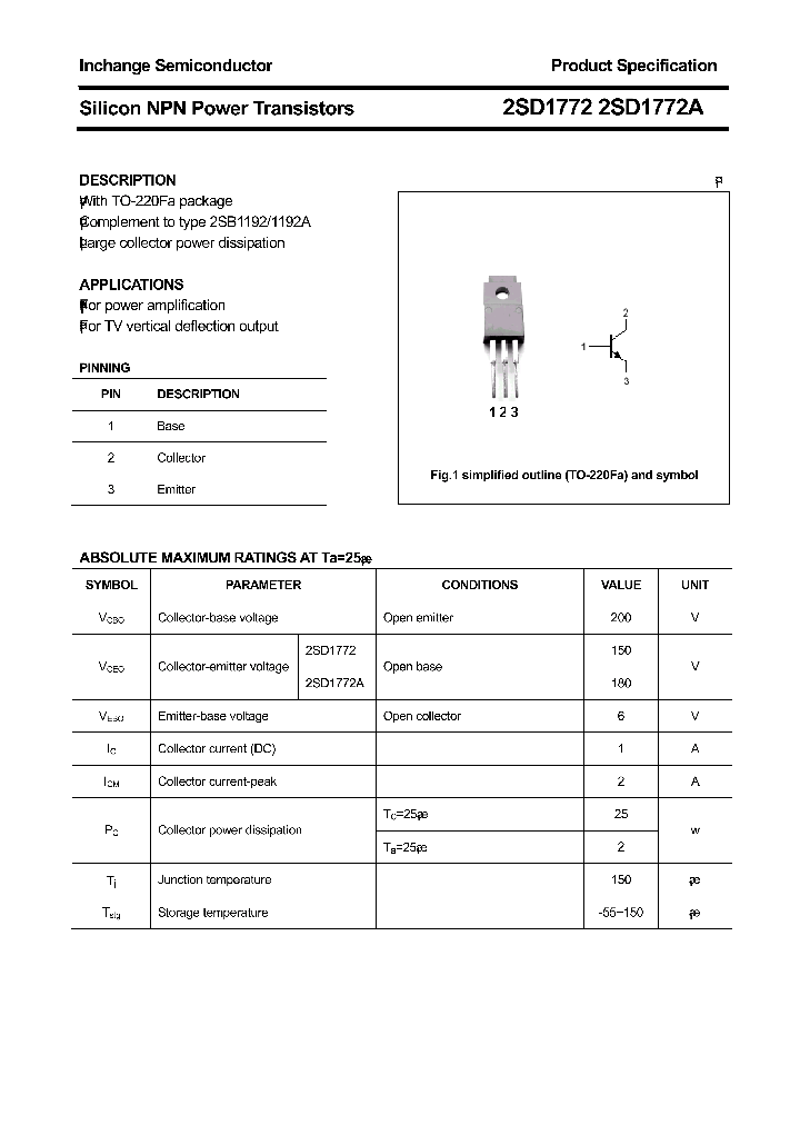 2SD1772_9114033.PDF Datasheet
