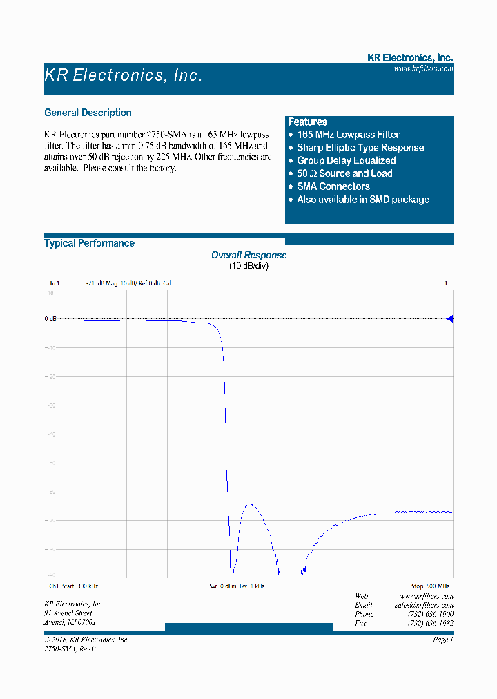 2750-SMA_9115437.PDF Datasheet
