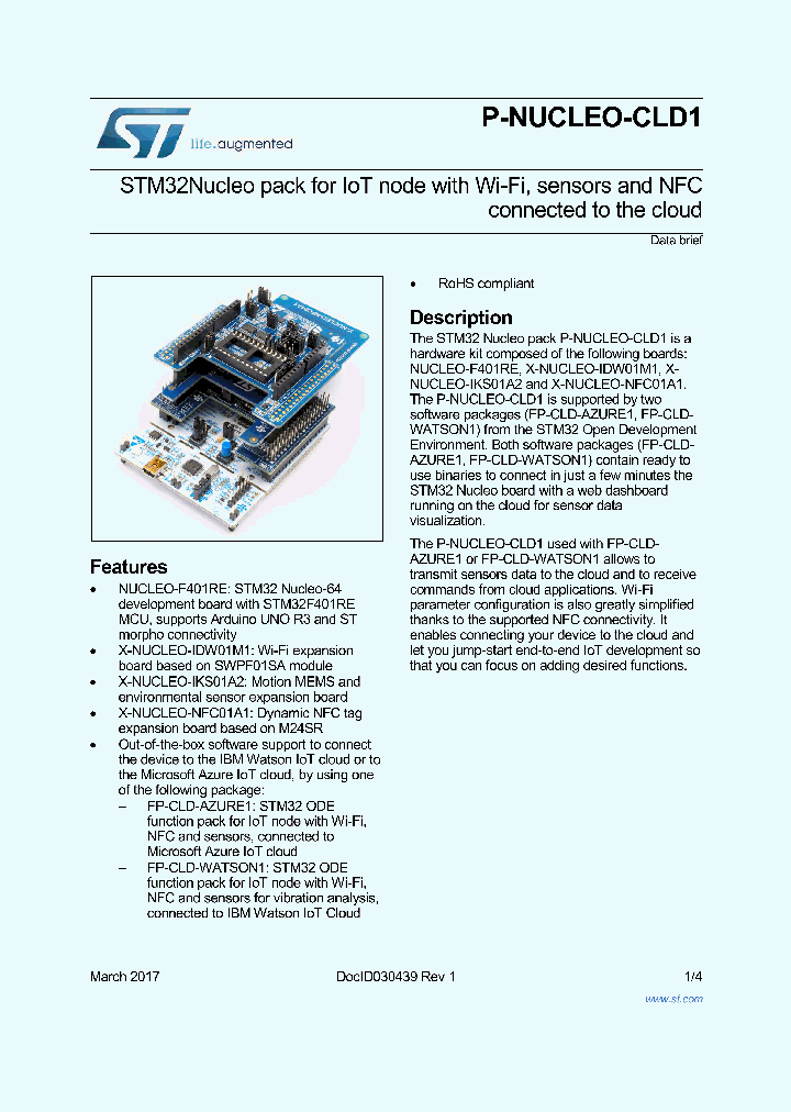 P-NUCLEO-CLD1_9117199.PDF Datasheet