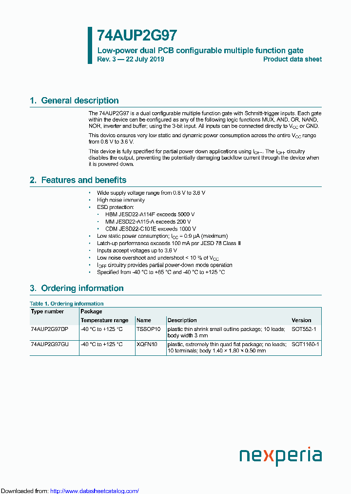 74AUP2G97DP_9120116.PDF Datasheet