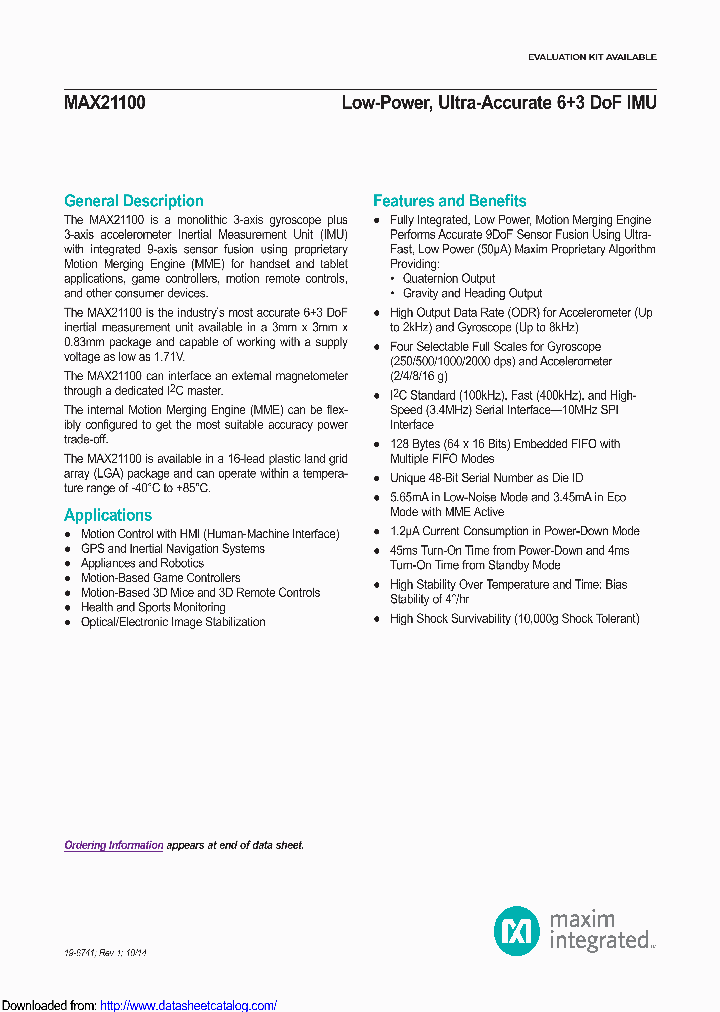 MAX21100W_9122012.PDF Datasheet