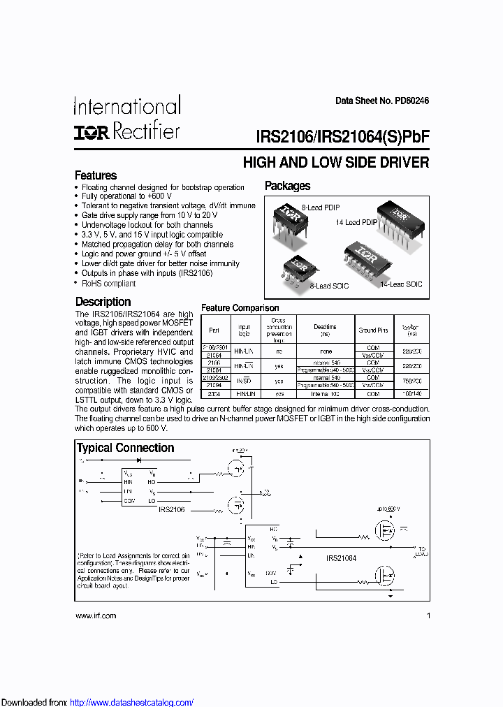 IRS2106STRPBF_9126671.PDF Datasheet