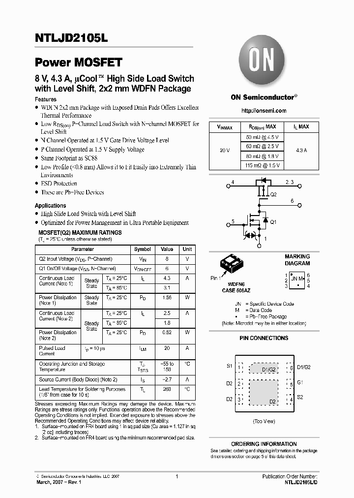 NTLJD2105L_9126734.PDF Datasheet