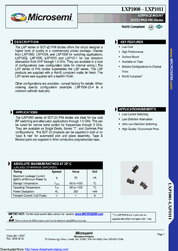LXP1011_9130462.PDF Datasheet
