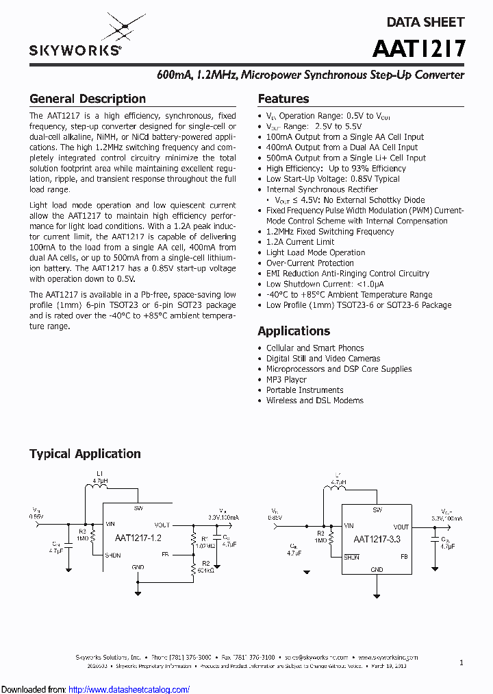 AAT1217ICA-50-T1_9131930.PDF Datasheet