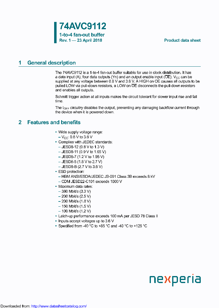 74AVC9112DC_9139767.PDF Datasheet